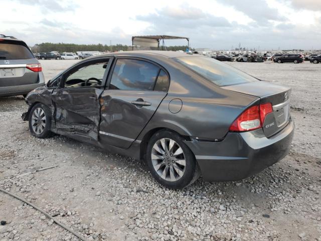 2HGFA16939H508265 - 2009 HONDA CIVIC EXL CHARCOAL photo 2