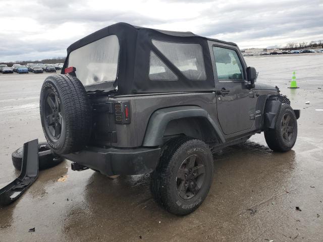 1C4AJWAG5GL333190 - 2016 JEEP WRANGLER SPORT GRAY photo 3