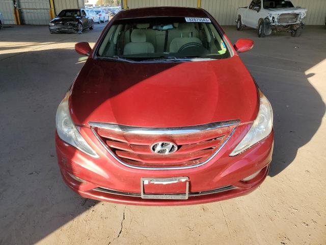 5NPEB4AC6DH639346 - 2013 HYUNDAI SONATA GLS RED photo 5