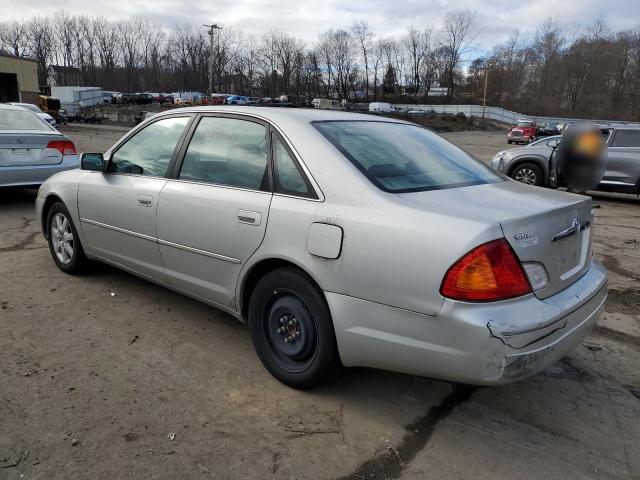 4T1BF28B11U132702 - 2001 TOYOTA AVALON XL SILVER photo 2