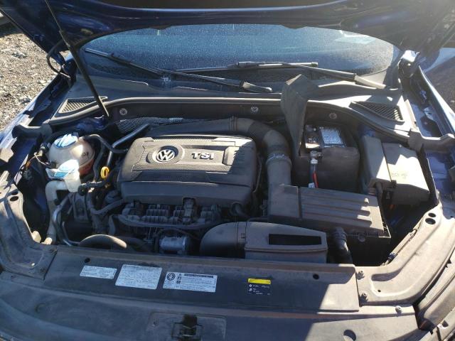 1VWDT7A30HC001652 - 2017 VOLKSWAGEN PASSAT R-LINE Blau Foto 11