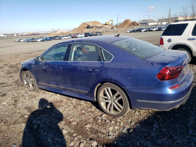 1VWDT7A30HC001652 - 2017 VOLKSWAGEN PASSAT R-LINE Blau Foto 2