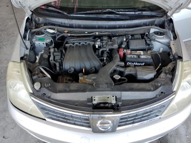 3N1BC13E59L364429 - 2009 NISSAN VERSA S SILVER photo 11