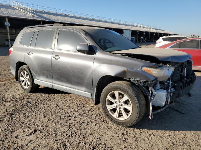 5TDBK3EH7CS096634 - 2012 TOYOTA HIGHLANDER BASE GRAY photo 4