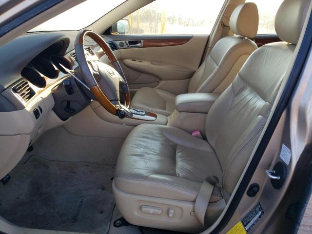 JTHBA30G155090448 - 2005 LEXUS ES 330 GOLD photo 7