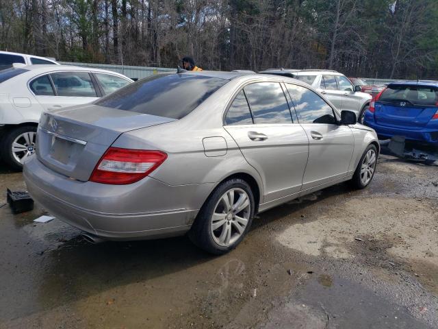 WDDGF54XX8R030380 - 2008 MERCEDES-BENZ C-CLASS C3 300 SILVER photo 3