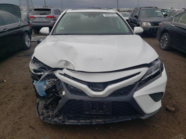 4T1B11HK6KU200471 - 2019 TOYOTA CAMRY L WHITE photo 5