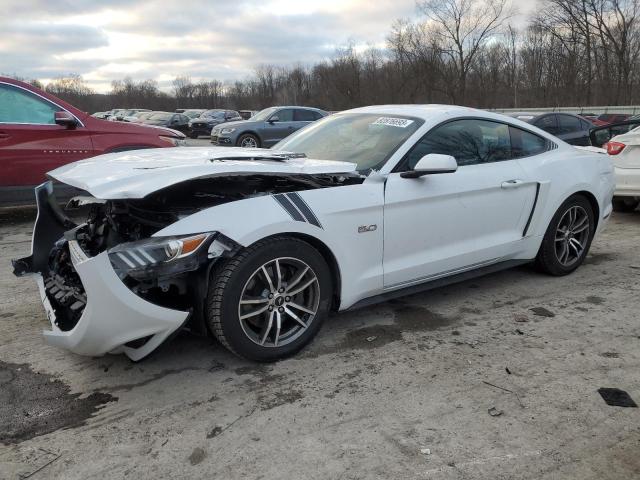 1FA6P8CF6H5276613 - 2017 FORD MUSTANG GT WHITE photo 1