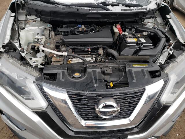 JN8AT2MV9HW007054 - 2017 NISSAN ROGUE S SILVER photo 12