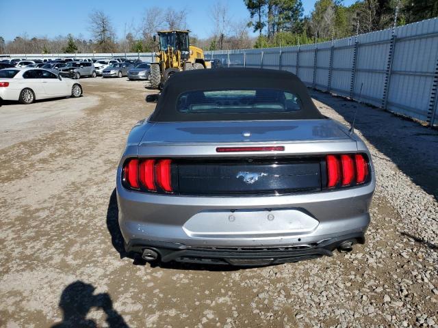 1FATP8UH0N5119531 - 2022 FORD MUSTANG SILVER photo 6