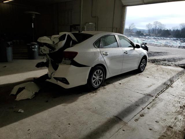 3KPF24AD7ME397622 - 2021 KIA FORTE FE WHITE photo 3