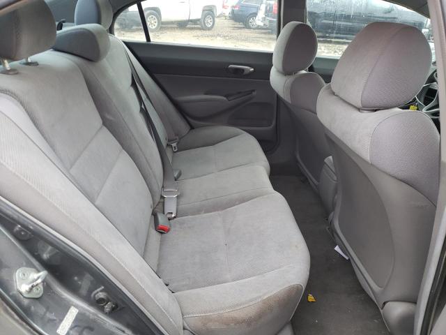 2HGFA16519H326898 - 2009 HONDA CIVIC LX GRAY photo 10