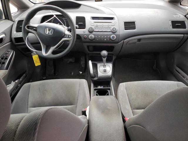 2HGFA16519H326898 - 2009 HONDA CIVIC LX GRAY photo 8