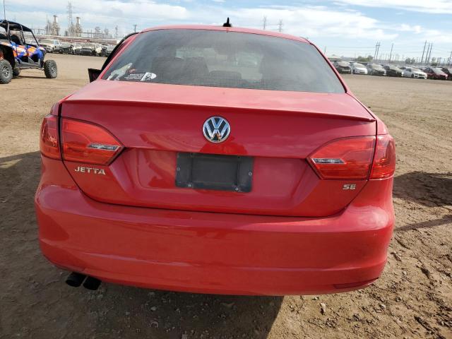 3VWD17AJ0EM356027 - 2014 VOLKSWAGEN JETTA SE RED photo 6