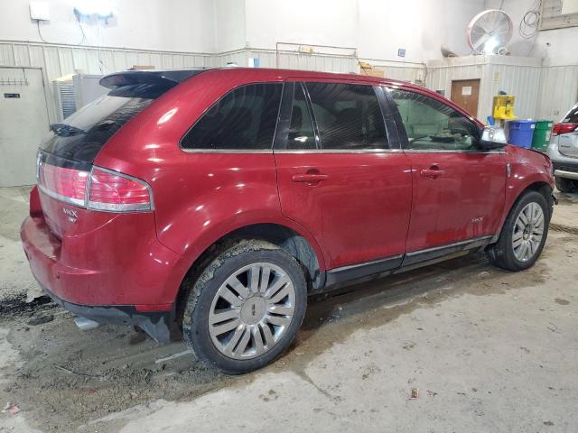 2LMDU88C58BJ40557 - 2008 LINCOLN MKX MAROON photo 3