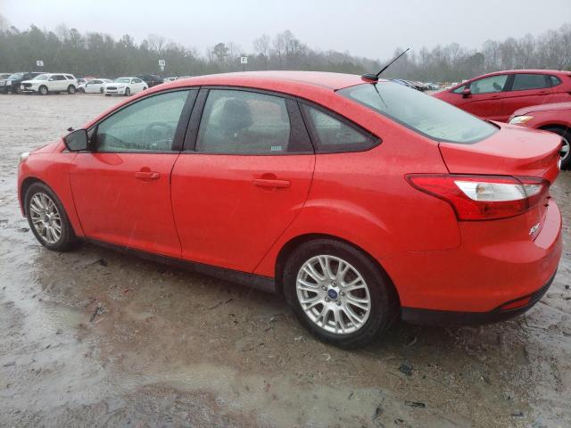 1FAHP3F25CL333280 - 2012 FORD FOCUS SE RED photo 2