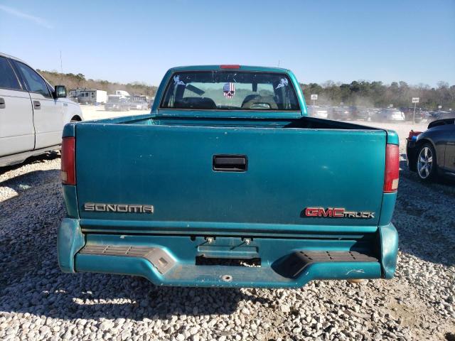 1GTCS1947T8519748 - 1996 GMC SONOMA TEAL photo 6