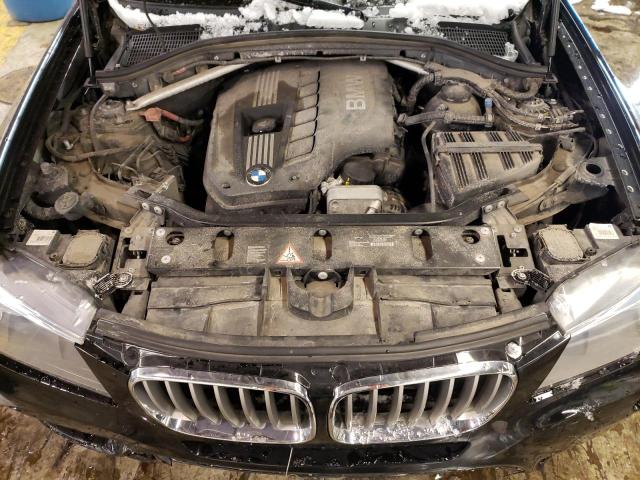 5UXWX5C53BL711198 - 2011 BMW X3 XDRIVE28I BLACK photo 11