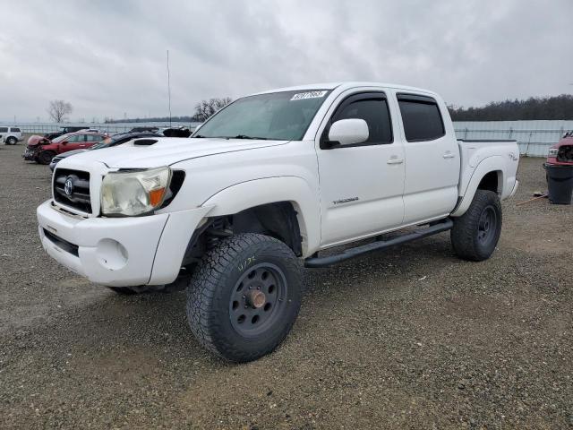 5TEJU62N67Z436253 - 2007 TOYOTA TACOMA DOUBLE CAB PRERUNNER WHITE photo 1