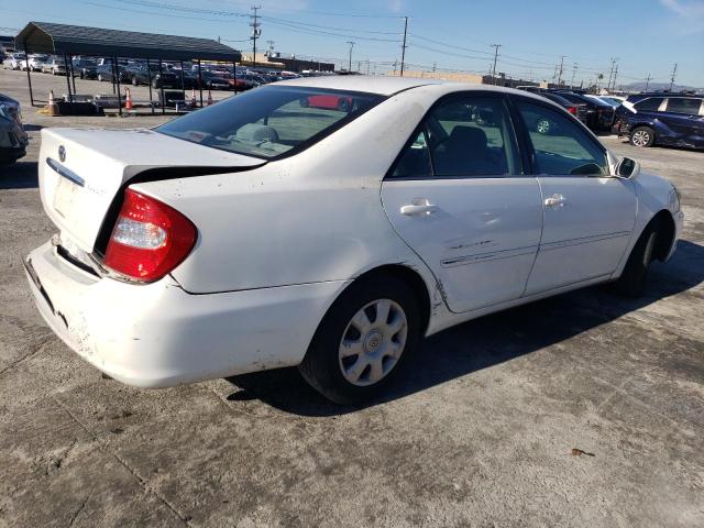 4T1BE32K14U371964 - 2004 TOYOTA CAMRY LE WHITE photo 3