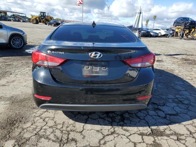 5NPDH4AE4GH694653 - 2016 HYUNDAI ELANTRA SE BLACK photo 6