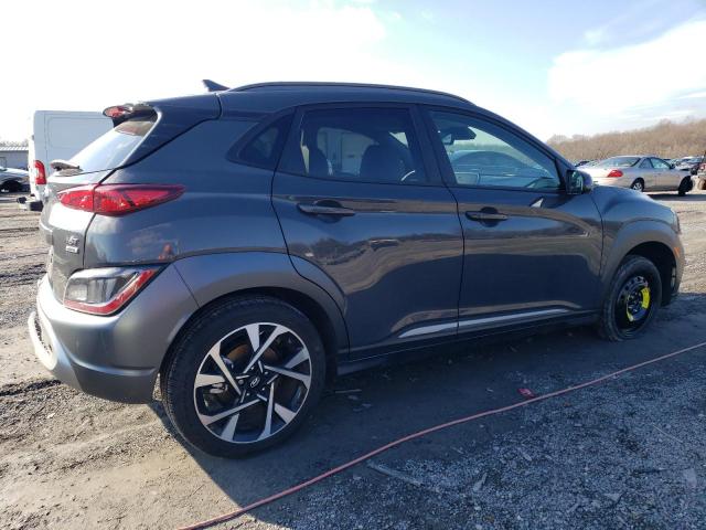 KM8K5CA31PU995407 - 2023 HYUNDAI KONA LIMITED GRAY photo 3