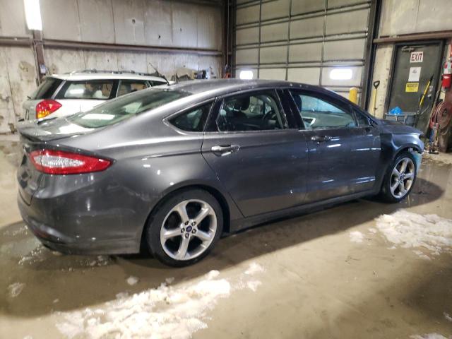 3FA6P0HD2FR103626 - 2015 FORD FUSION SE GRAY photo 3