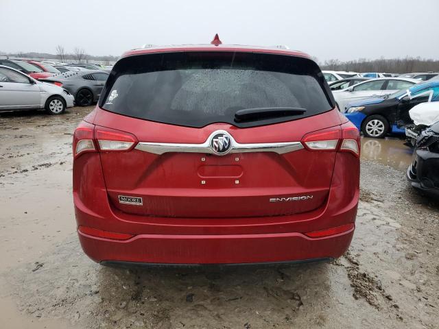 LRBFXCSA4LD122319 - 2020 BUICK ENVISION ESSENCE ბურგუნდია ფოტო 6