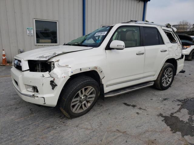 JTEZU5JR0B5032258 - 2011 TOYOTA 4RUNNER SR5 WHITE photo 1