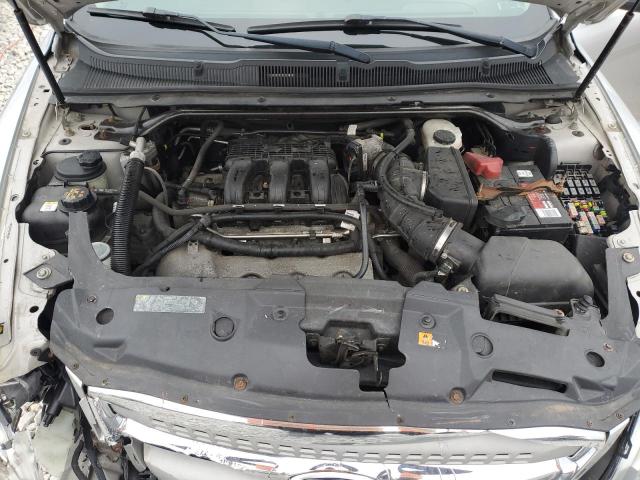 1FAHP2EW4AG154619 - 2010 FORD TAURUS SEL SILVER photo 11