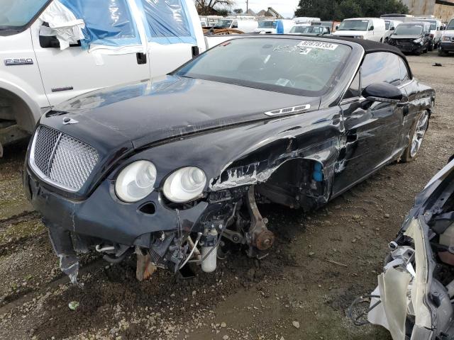 SCBDR33W48C054407 - 2008 BENTLEY CONTINENTA GTC BLACK photo 1