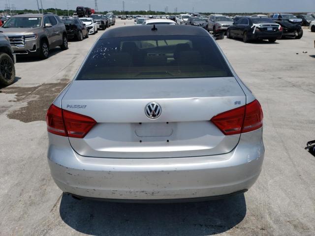 1VWBP7A30CC065906 - 2012 VOLKSWAGEN PASSAT SE SILVER photo 6