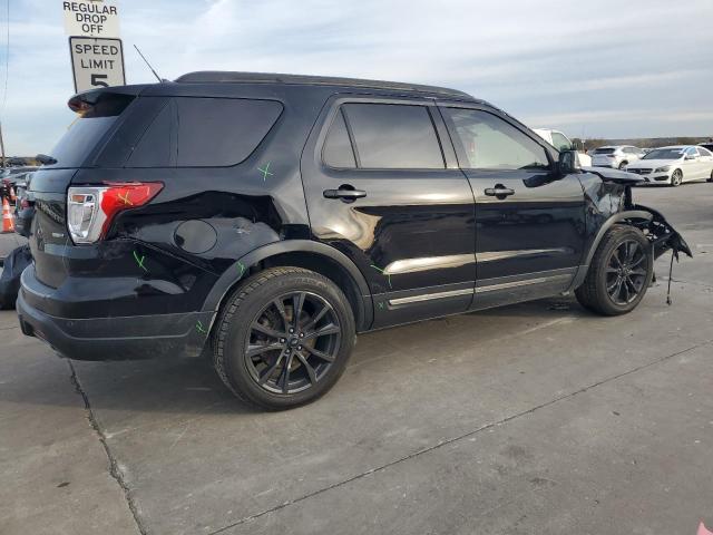 1FM5K8DH8JGA68212 - 2018 FORD EXPLORER XLT BLACK photo 3