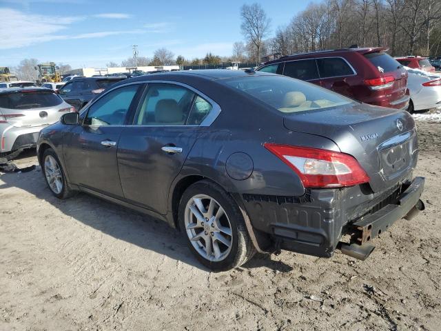 1N4AA51E29C812734 - 2009 NISSAN MAXIMA S GRAY photo 2