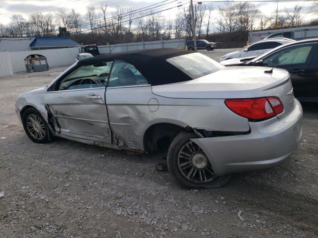 1C3LC55R98N247772 - 2008 CHRYSLER SEBRING TOURING SILVER photo 2