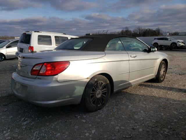 1C3LC55R98N247772 - 2008 CHRYSLER SEBRING TOURING SILVER photo 3