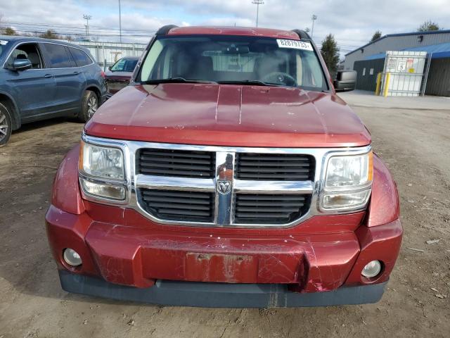 1D8GU28K17W734627 - 2007 DODGE NITRO SXT BURGUNDY photo 5