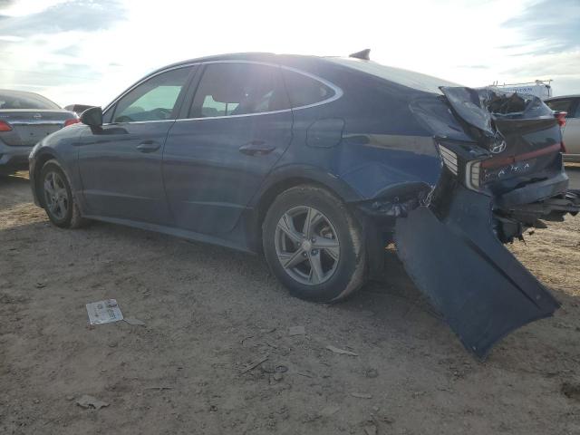 5NPEG4JA4MH096823 - 2021 HYUNDAI SONATA SE BLUE photo 2