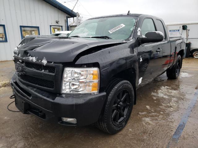 1GCRKSE79CZ230686 - 2012 CHEVROLET SILVERADO K1500 LT BLACK photo 1