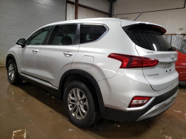 5NMS23ADXKH110241 - 2019 HYUNDAI SANTA FE SE SILVER photo 2