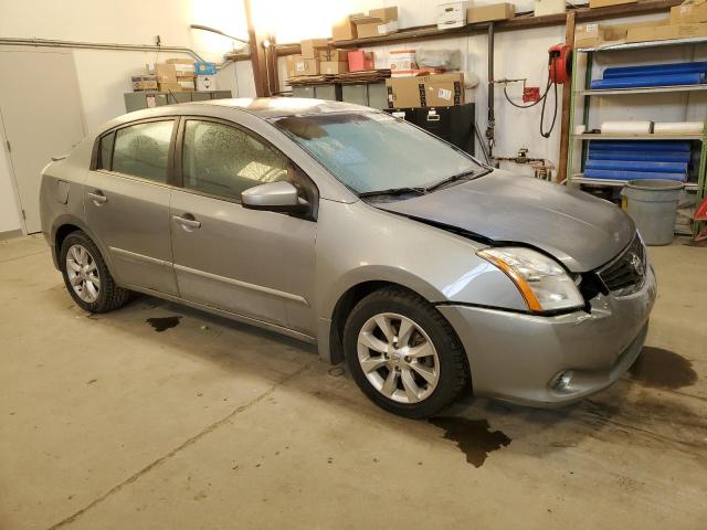 3N1AB6AP2CL612885 - 2012 NISSAN SENTRA 2.0 SILVER photo 4