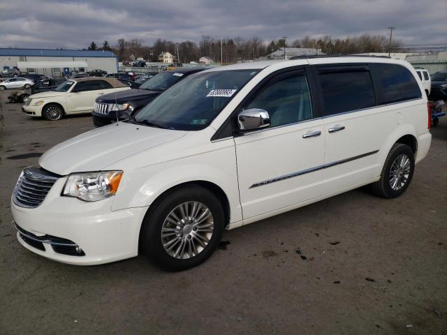 2C4RC1CGXDR589289 - 2013 CHRYSLER TOWN & COU TOURING L WHITE photo 1