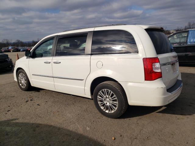 2C4RC1CGXDR589289 - 2013 CHRYSLER TOWN & COU TOURING L WHITE photo 2