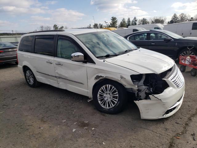 2C4RC1CGXDR589289 - 2013 CHRYSLER TOWN & COU TOURING L WHITE photo 4
