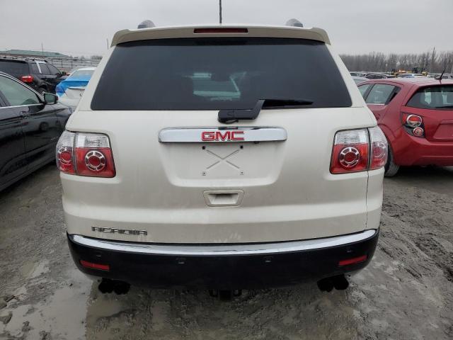 1GKKRSED7BJ163204 - 2011 GMC ACADIA SLT-2 WHITE photo 6