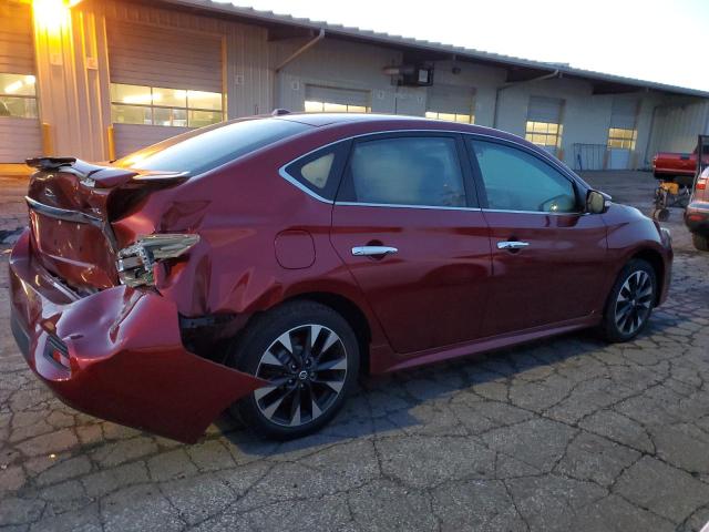 3N1AB7AP9JY312573 - 2018 NISSAN SENTRA S RED photo 3