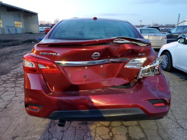 3N1AB7AP9JY312573 - 2018 NISSAN SENTRA S RED photo 6