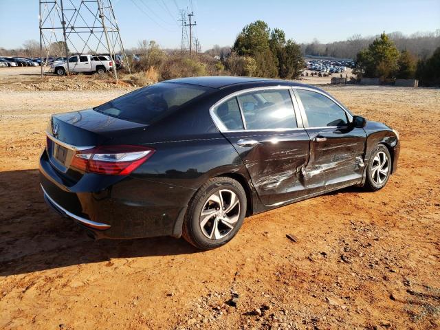 1HGCR2F32GA018666 - 2016 HONDA ACCORD LX BLACK photo 3