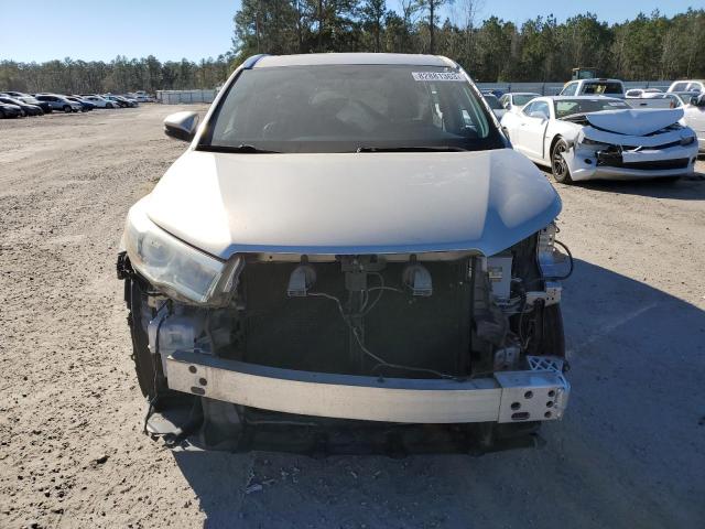 5TDKKRFH4FS110396 - 2015 TOYOTA HIGHLANDER XLE CREAM photo 5