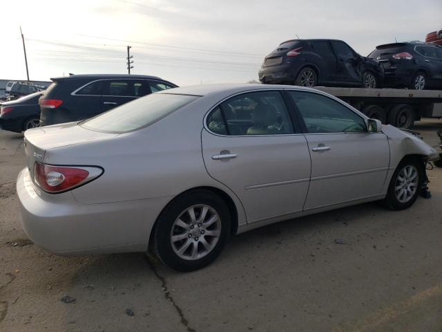 JTHBA30G145027154 - 2004 LEXUS ES 330 SILVER photo 3